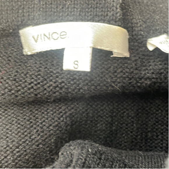 Vince tie front cardigan sweater cashmere cotton blend luxury minimalist sz sm - Picture 4 of 12